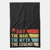 Papa. Het Man, de mythe, de legende. Theedoek (Verticaal)