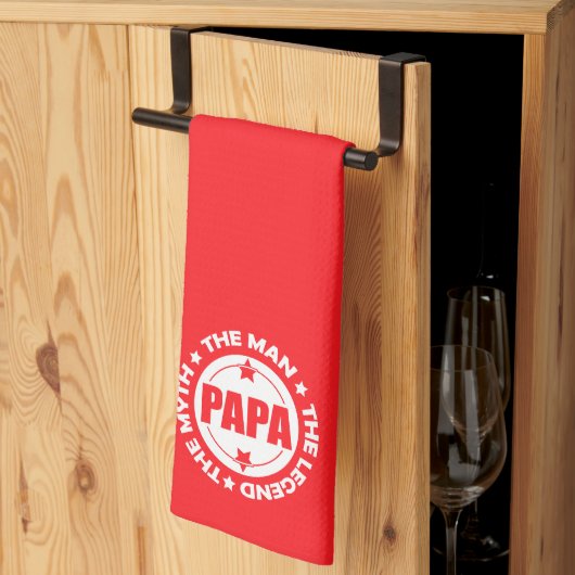 Papa. Het Man. De mythe. De Legende. Theedoek (Derde Gevouwen)