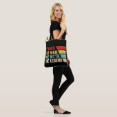 Papa. Het Man, de mythe, de legende. Tote Bag (Op model)
