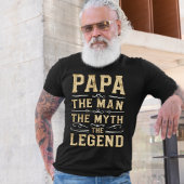 Papa | Het Man De mythe De legende Vaderdag T-shirt