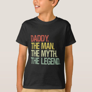 Papa het Man de mythe de legende vaders cadeau T-shirt