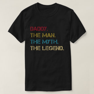 Papa Het Man De mythe De Legende vaders pap Gift T-shirt