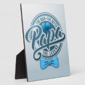 Papa het Man de mythe de legendheidsplek Fotoplaat (Zijkant)