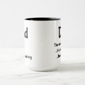 Papa ...het man ...de mythe ...de mansplaining. mok (Midden)