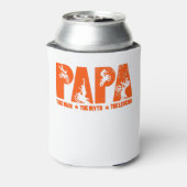 Papa Het Man De mythe De motorcross legende Blikjeskoeler (Blikje Achterkant)