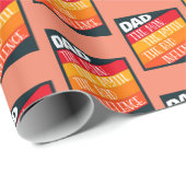 Papa het Man, de mythe, de slechte invloed Cadeaupapier (Rol Hoek)