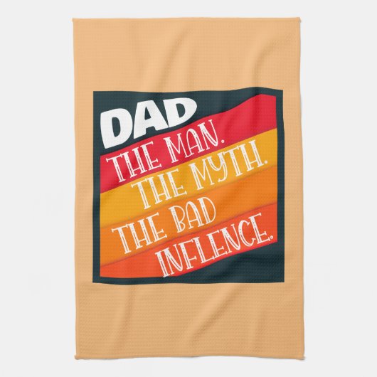 Papa het Man, de mythe, de slechte invloed Theedoek (Verticaal)