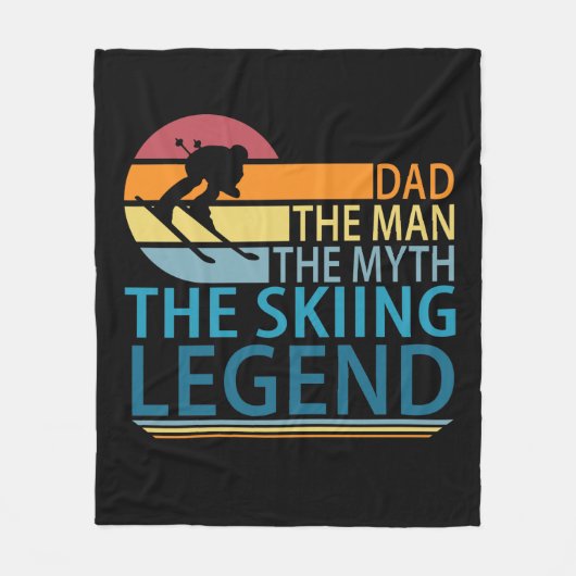Papa het Man de mythe de slingerende legend Fleece Deken (Voorkant)