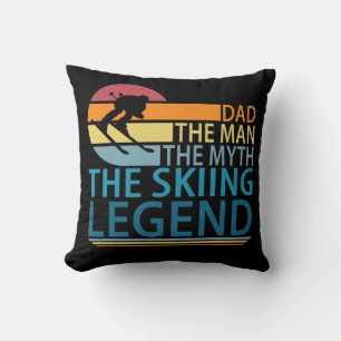 Papa het Man de mythe de slingerende legend Kussen