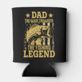 Papa - het Man, de mythe, de Vissende leger Blikjeskoeler (Achterkant)