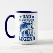 Papa - het Man, de mythe, de Vissende leger Mok (Links)