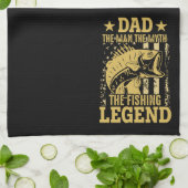 Papa - het Man, de mythe, de Vissende leger Theedoek (Gevouwen)