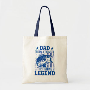 Papa - het Man, de mythe, de Vissende leger Tote Bag