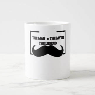 Papa Het man de mythe van de legende Grote Koffiekop