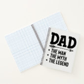 Papa Het Man Notitieboek (Binnen)