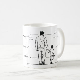 Papa Het Originele Masterplan Grappige Vader Hum Koffiemok