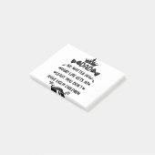 Papa, hoe grappig papa citaat vader grappen post-it® notes (Schuin)