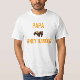 PAPA HONEY BADGER T-SHIRT