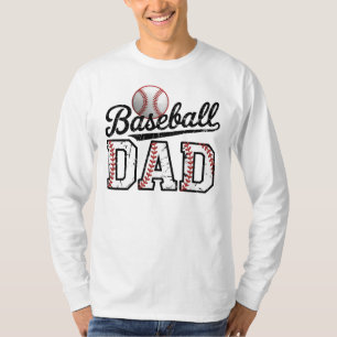 Papa Honkbal, Vaderdag Cadeau T-shirt