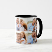 Papa hoofd chef bbq grill multi-foto modern mok (Voorkant rechts)