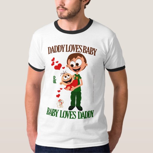 Papa houdt van Baby - 03 T-shirt (Voorkant)
