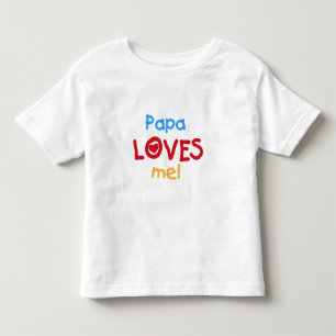 Papa houdt van me T-shirts en cadeautjes