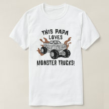 Papa houdt van monstertrucks