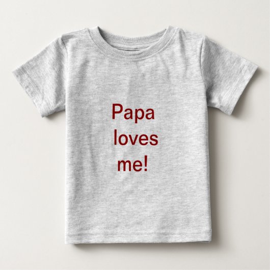 Papa houdt van shirt (Voorkant)