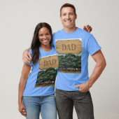 Papa Houten Teken Bomen T-shirt (Unisex)