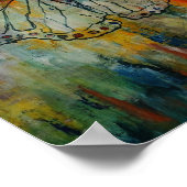 Papa & I Butterfly Canvas afdrukken Poster (Hoek)