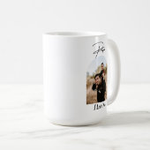 Papa I Love You Photo Koffiemok (Voorkant rechts)