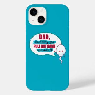 Papa... ik ben zo blij dat je pols uit het spel wa Case-Mate iPhone 14 hoesje