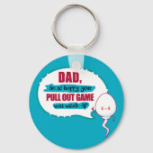 Papa... ik ben zo blij dat je pols uit het spel wa sleutelhanger (Achterkant)