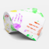 Papa, ik heb je een stropdas gemaakt. (Opgerold)