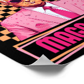 Papa Ik Hou Van Hem Maga 2024 Trump Retro  Gif Poster (Hoek)