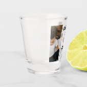 Papa, ik hou van je | Gepersonaliseerde foto's ges Shot Glas (Links)