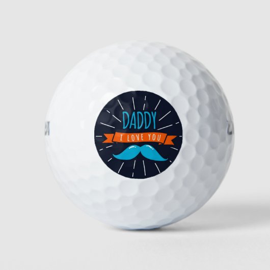 Papa, ik hou van je golfballen (Voorkant)