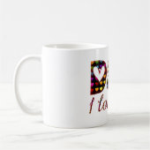 Papa Ik hou van je stomme hart Typografie Koffiemok (Links)