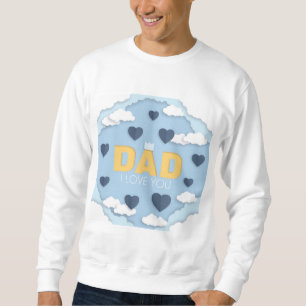 Papa Ik hou van je, vaderdag cadeau Trui
