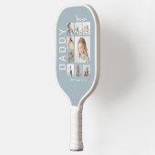 Papa | Ik hou van jou | Fotocollage Pickleball Paddle (Links)