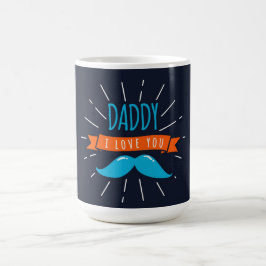 Papa ik hou van jou koffiemok
