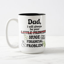 Papa, ik zal altijd jouw enorme financiële problee