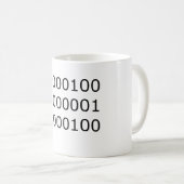 Papa in Binary Koffiemok (Voorkant rechts)