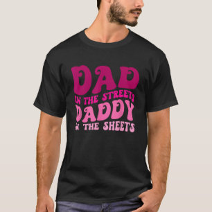 Papa in de straten pappa in de vellen grappig geno t-shirt