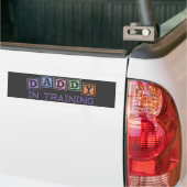 Papa in opleiding bumpersticker (Op Truck)