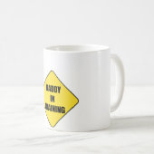 Papa in opleiding Klassieke witte Mok (Voorkant rechts)