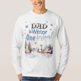 Papa in Winter Wonderland T-shirt
