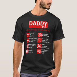 PAPA Inc. Grappige Vaderdag T-shirt