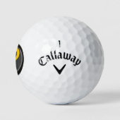 Papa Initialen Monogrammed Golfballen (Logo)