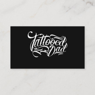 Papa Ink Tattoos kunstenaar Presen Contactkaartje